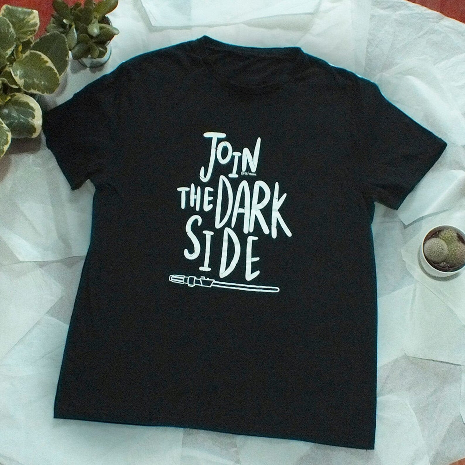 join the dark side t shirt