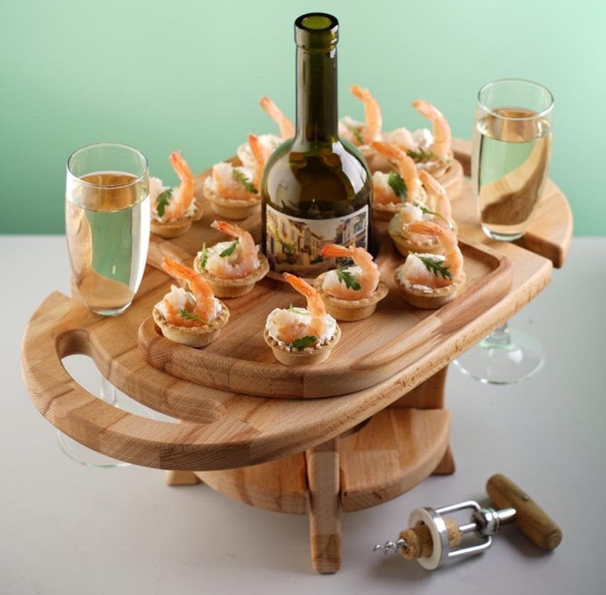 Patio Table ReadyToAssemble Wine Table Wooden Wine Etsy