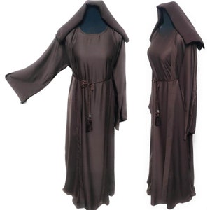 Latest Design Women Dark Brown Abaya With Inner Slip