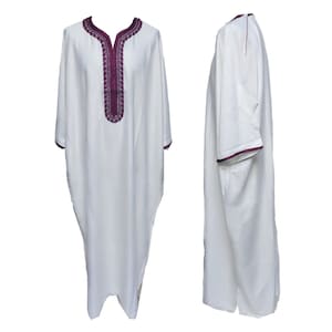Luxury Moroccan Thobe Jabador Djellaba Jubba Long dress