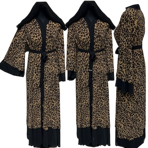 Women’s Luxury chiffon Open Front Abaya Jilbab Burka