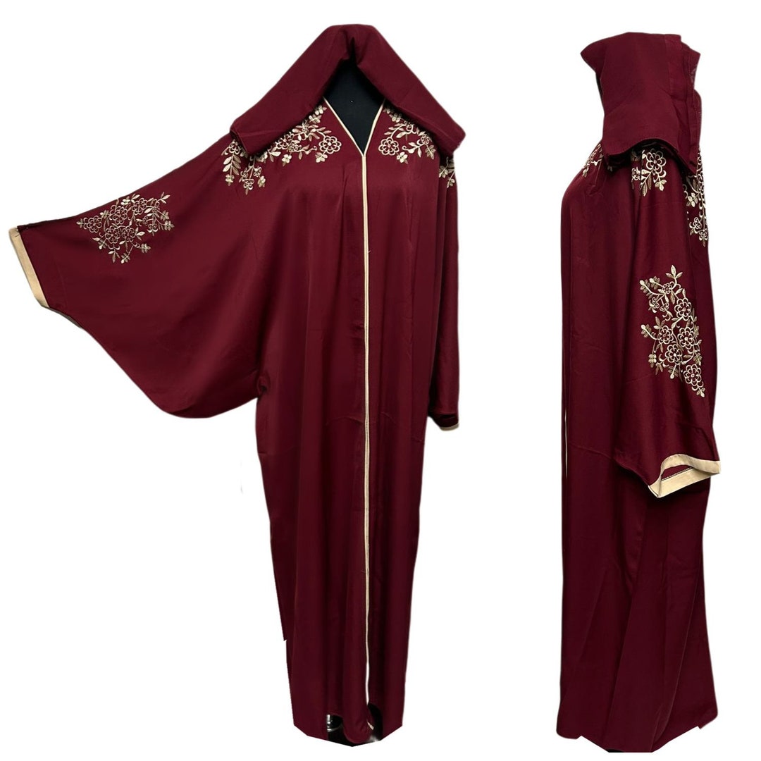 Erica Batwing Abaya Khaki