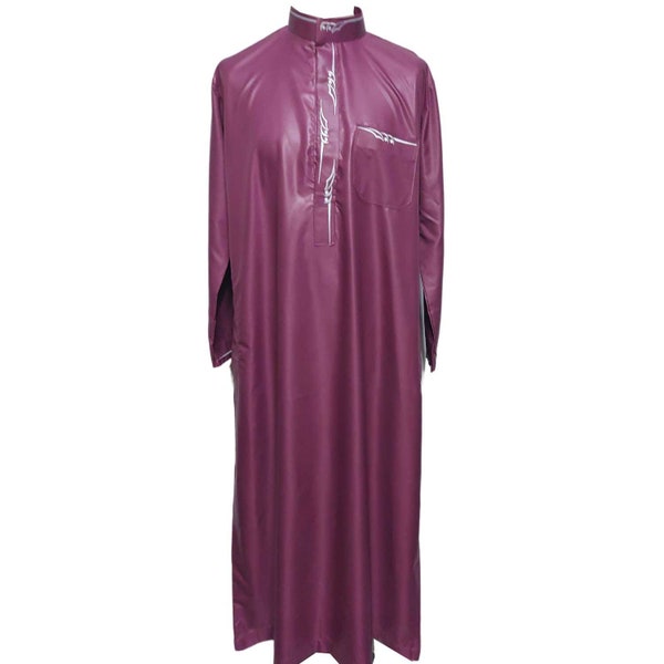 Thobe Jubba Mens Design Saudia Style Dishdash High Quality Clothing