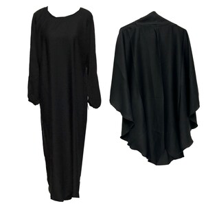 Women Abaya Set Khimar and Abaya Islamic Muslim Prayer Dress