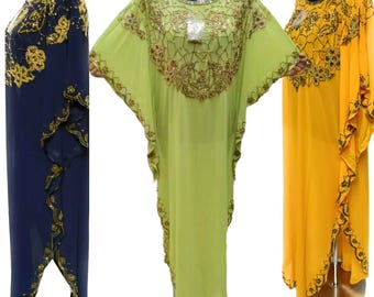 Latest Chiffon Kaftan Summer Dress Farasha