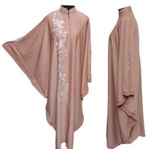 Luxury Women Batwing Abaya Jalabiya  Farasha Long Dress