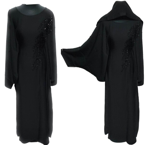 BADER BLACK ABAYA main image 1