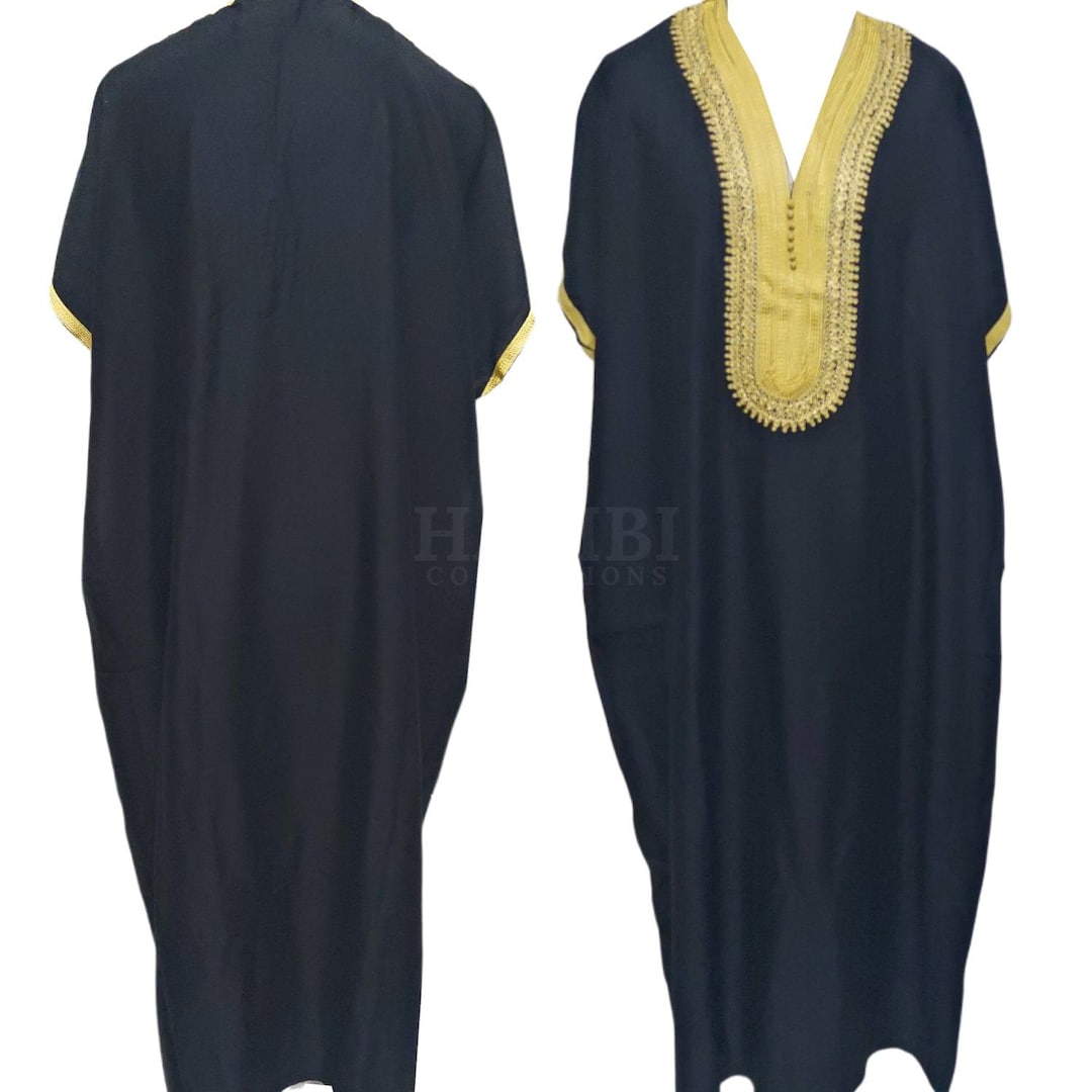 Black Majdalawi Thobe main image 1