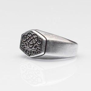 Ariadne Classic 925 Silver Ring, Natural Design Ring, Qualified Jewelry 925 Silver by Manuarius