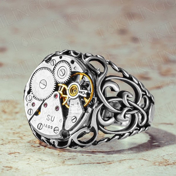Mechanical Ring Etsy