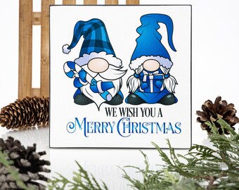 Weihnachtsholz Schild "Weihnachtswichtel" Farmhouse Design Christmas Deko