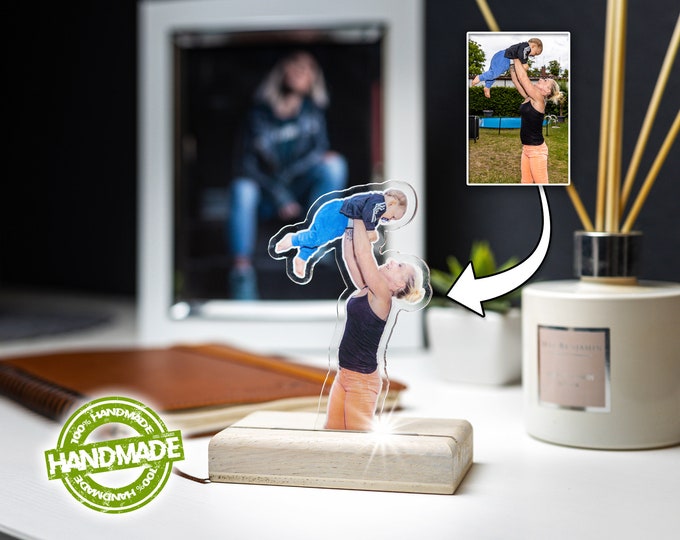 Your photo on a Plexiglas acrylic glass display breathtaking gift idea and memory