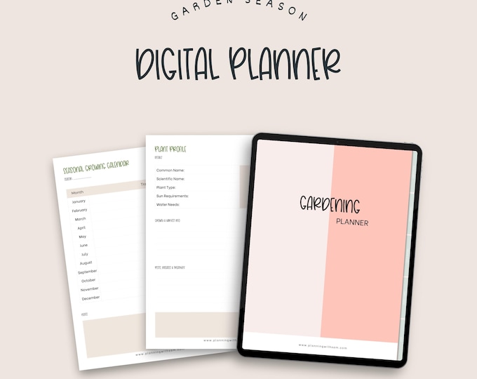 Digital Garden Planner