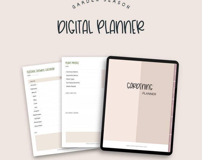 Digital Garden Planner