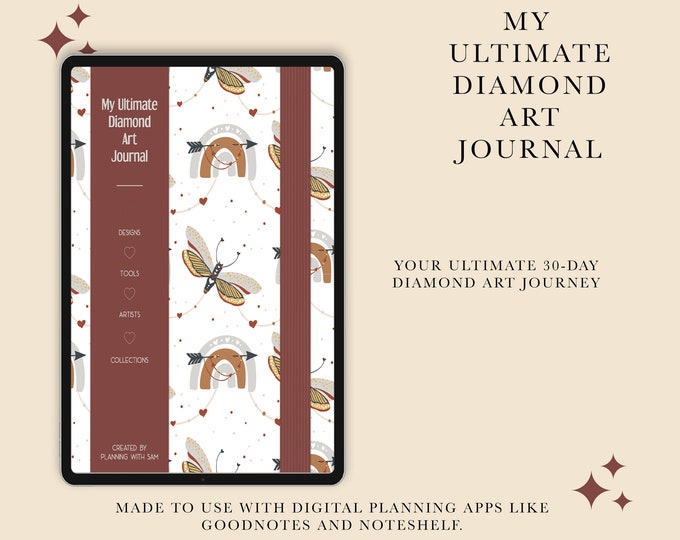 Digital Diamond Art Journal | Diamond Art Journal | Digital Diamond Art Log | Diamond Art Log