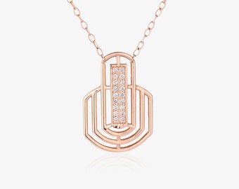 Ciondolo Uomo Volto Ges&ugrave; In Argento Placcato Oro Giallo 14K, Moissanite D 4.50 Ct, Certificato GRA