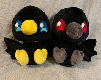 Nicole, the Raven, plushie