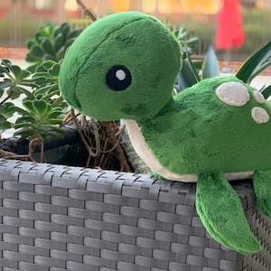 Katie, the Loch Ness Monster Minky Plush Stuffed Animal Nessie Toy