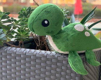 Katie, the Loch Ness Monster Minky Plush Stuffed Animal Nessie Toy
