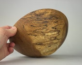 Red Oak Bowl with Beautiful Spalting