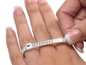 Find Your Ring Size, Adjustable Plastic US Ring Sizer, Multisizer, Size Any  Finger or Knuckle for Midi Rings, Finger Gauge 