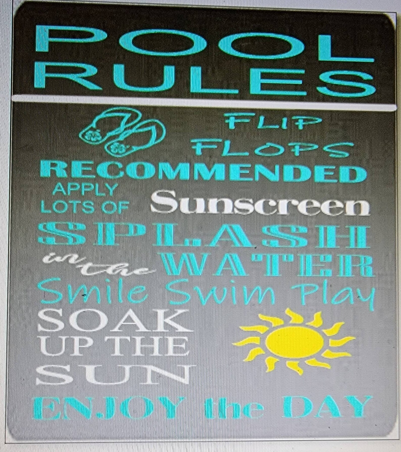 to the Pool Custom Sign/ Pool Sign/ Outdoor/ Etsy
