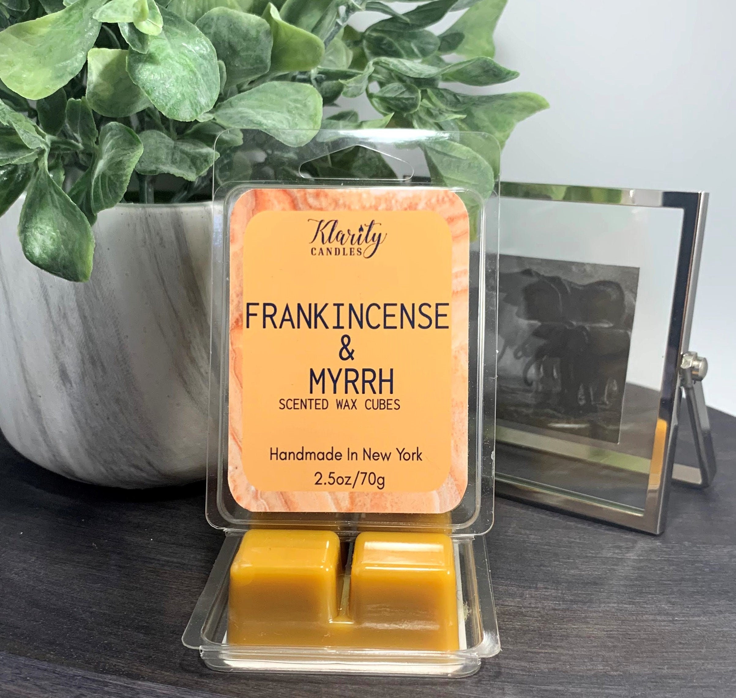 Frankincense & Myrrh 2.5 oz Highly Scented Wax Melt Wax Etsy
