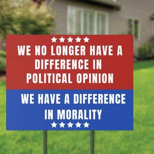 Justforjoyful "Forever Presidents Are Temporary" Banner – 300x50 Cm, Polyester, Wetterfest, Beidseitig