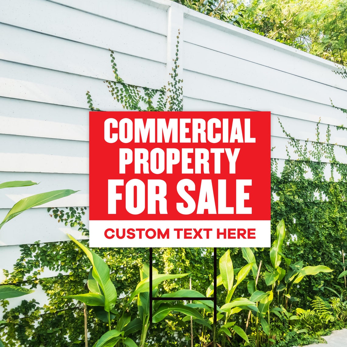 Commercial Property for Sale Yard Sign Personalized 24 x Etsy Italia