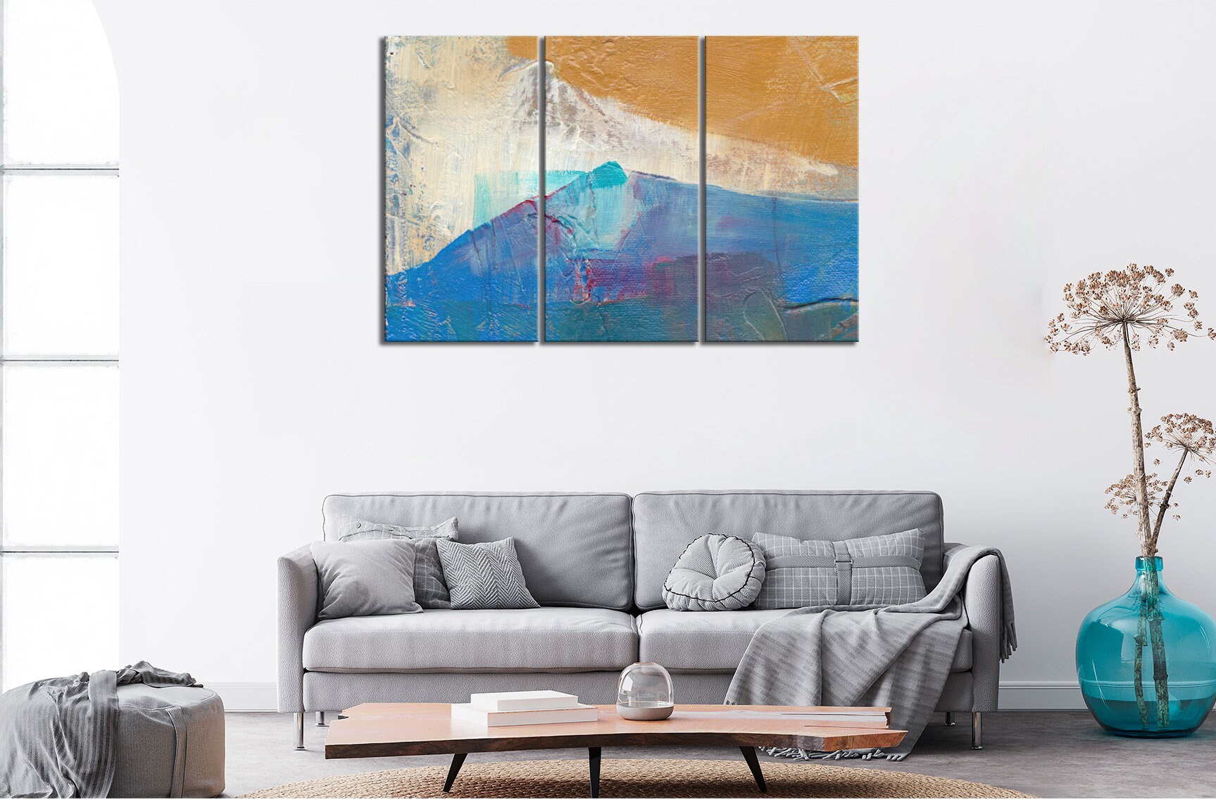 Trendy Wall Art Fine Art Painting Modern Canvas Print Etsy
