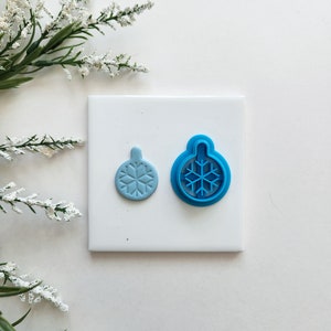 Snowflake Bauble | Christmas Clay Cutter