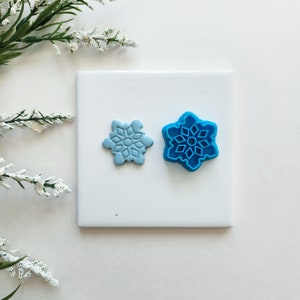 Snowflake Imprint | Christmas Clay Cutter