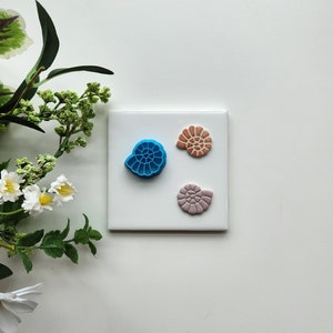 Shark Eye Shell | Beach Polymer Clay Cutter