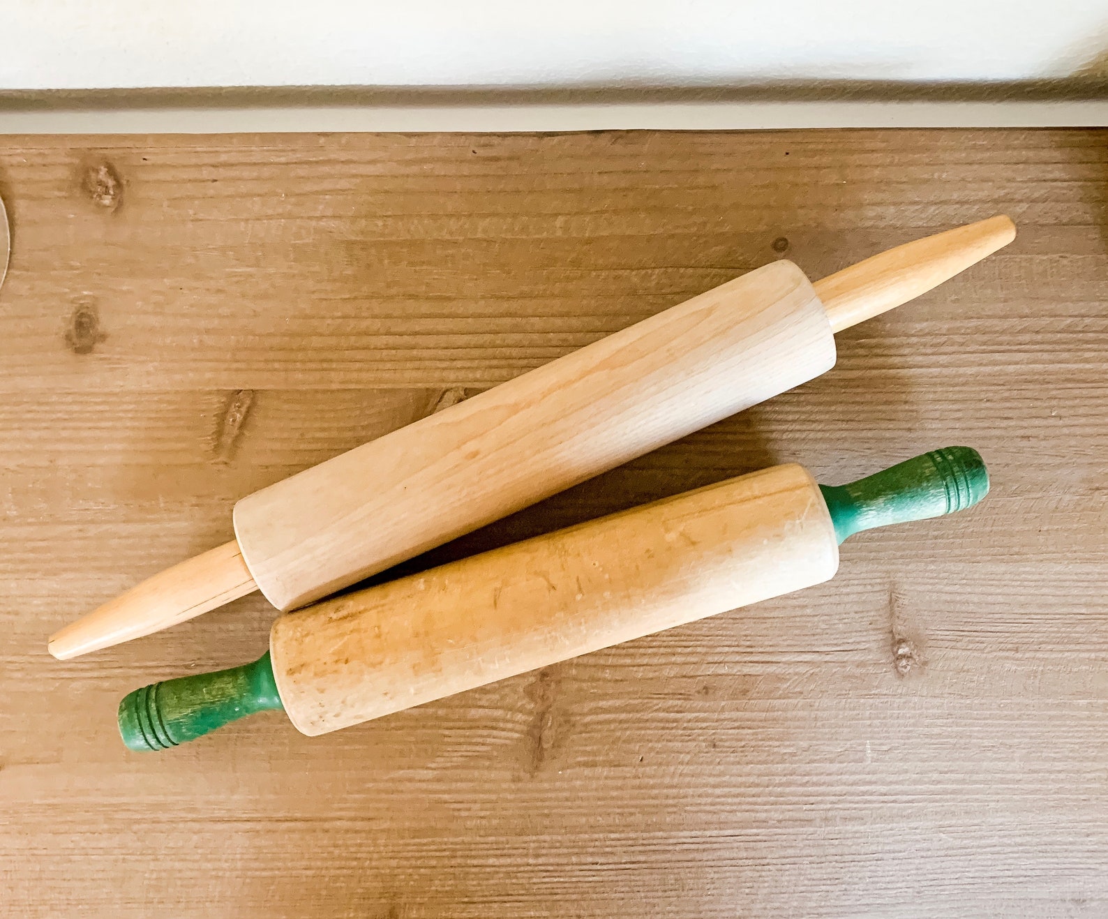 Set of Vintage Rolling Pins Vintage Bakers Rolling Pins Etsy