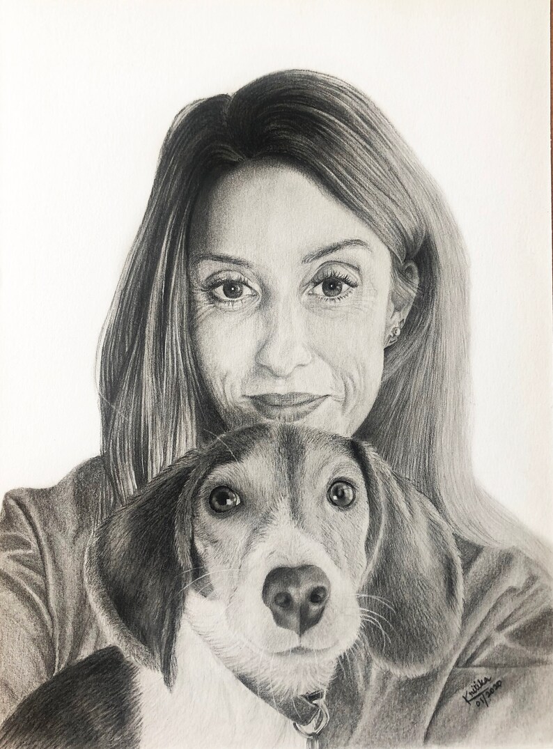dog portrait pet lover gift pet remembrance custom pet portrait cat portrait custom pet gift pet memorial Personalized pet sketch