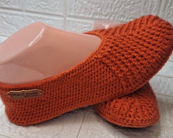 Crochet Slippers Pattern: Women's House Shoes DIY (PDF Pattern)