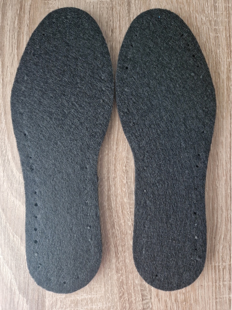 indoor sole with hole,UK 4-5, EU 37-38 ready to crochet/Knit, anti slippery, for indoor slippers or shoes, DIY slippers, image 3