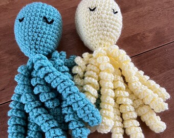 Crochet octopus | Preemie Octopus | Fidget toy |Baby comforter | Premature incubator comforter| Baby shower gift | new born present