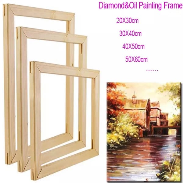 Paint by Number: Stretcher Frames for 20 x 30cm (7.9” x 11.8”) kits