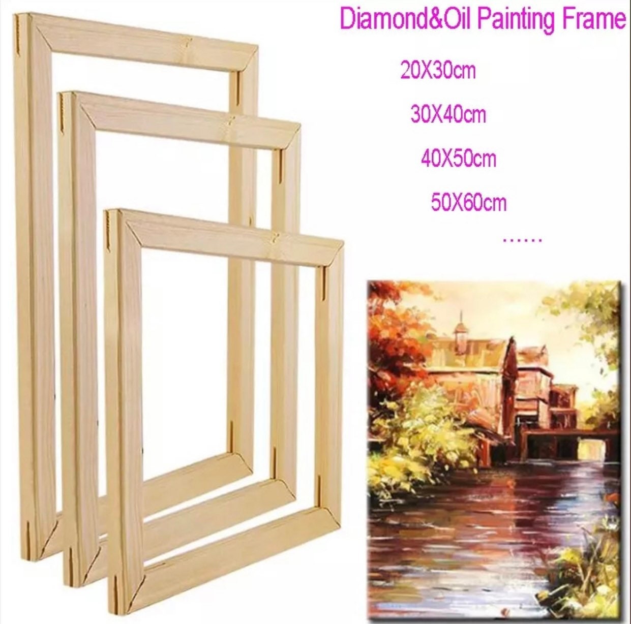 Stretcher bar frames for Canvas prints and paintings - Imported at Rs  40/foot, Mumbai