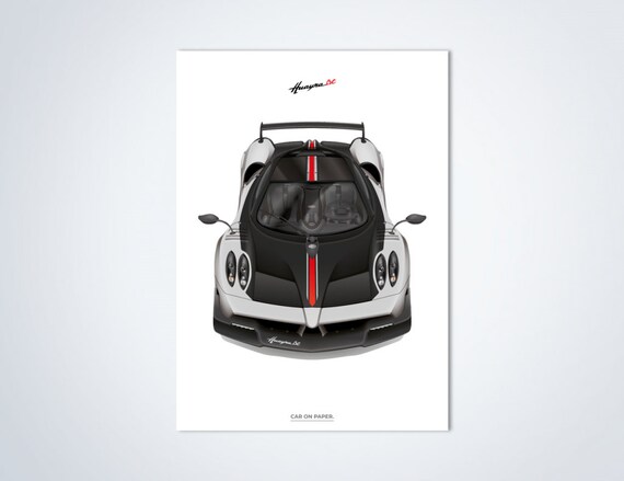 Pagani Huayra BC Pagani Huayra Pagani Huayra Poster Home - Etsy UK