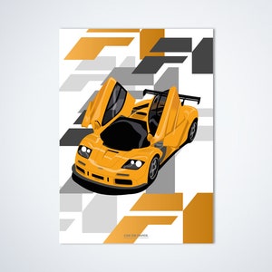 F1 50×70cm 大型ポスター 50 X70cm F1 Print - Etsy