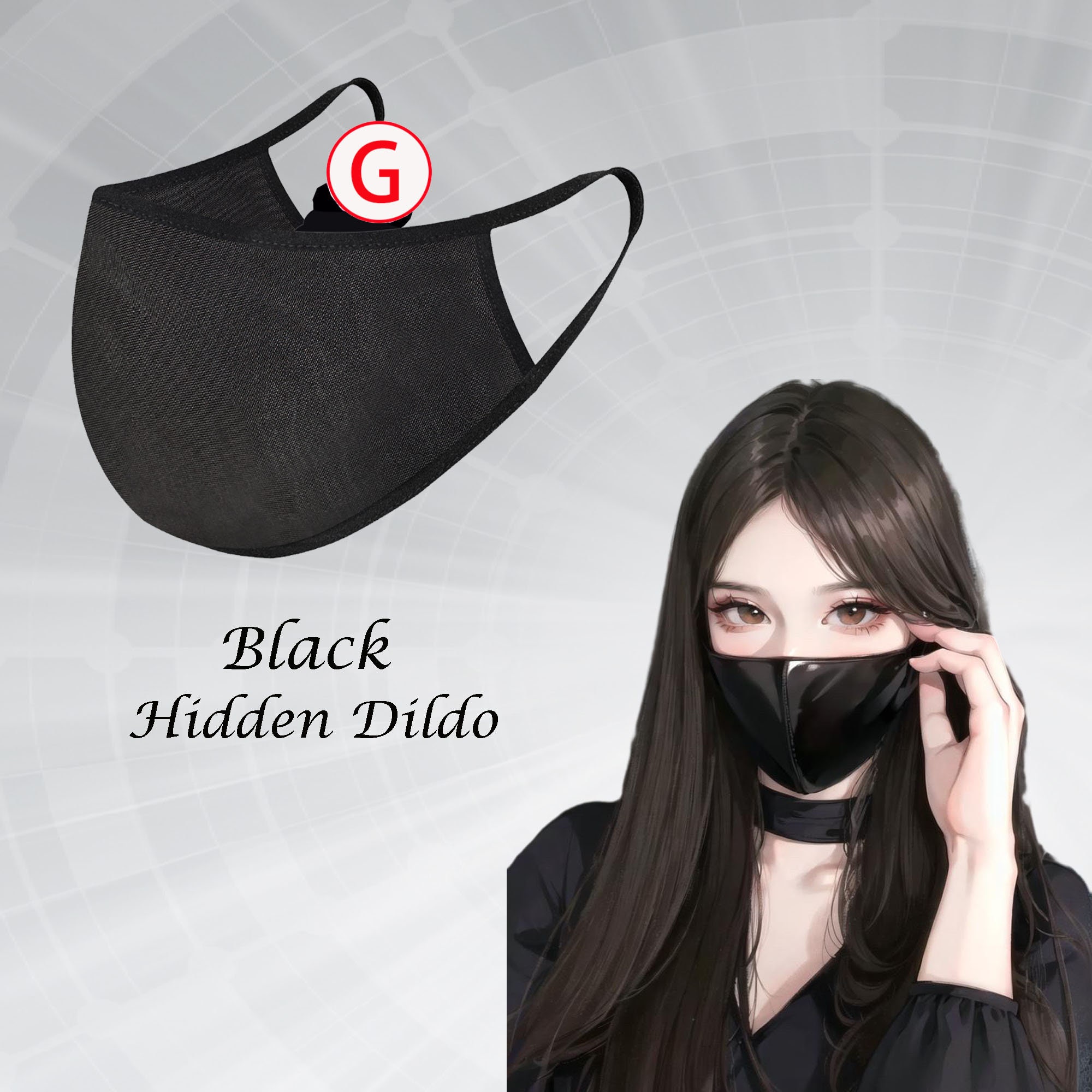Discreet Dildo Maskbdsm Dildo Mask Gagbondage Maskoral Sex - Etsy UK
