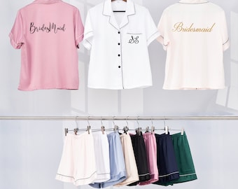 Softest Bridesmaid Pajamas, Bridal Pajamas, Bridal Party Gifts, Bachelorette Party Pajamas, Personalized Bridesmaid Gifts, Wedding Pajamas