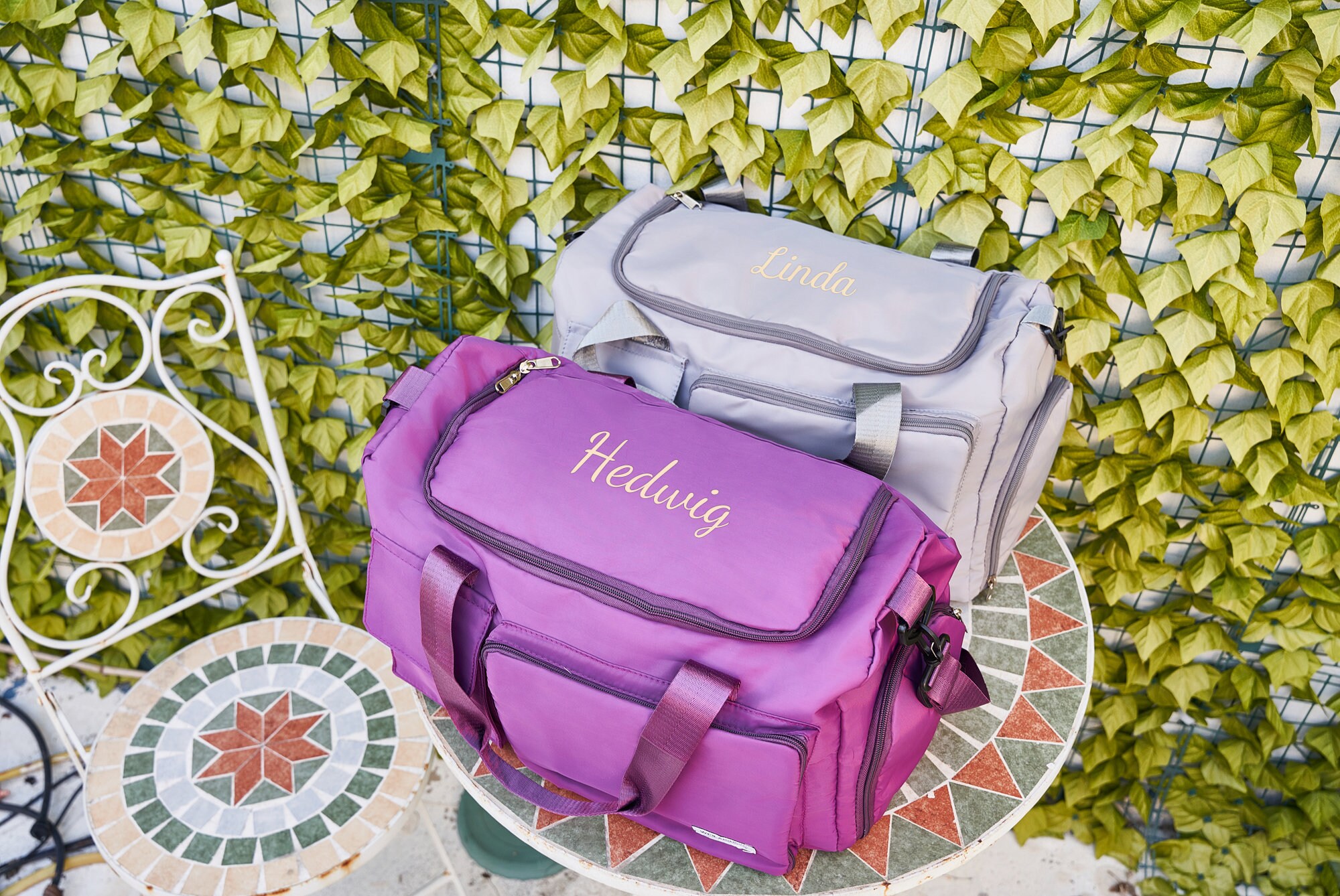 Personalized Duffle Bag Bridesmaid Gift Bag Personalized Etsy Canada