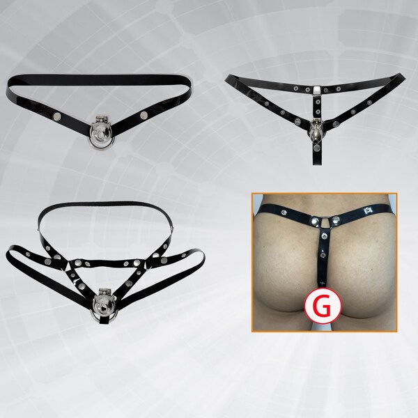 Sissy Chastity Auxiliary Belt main image 1