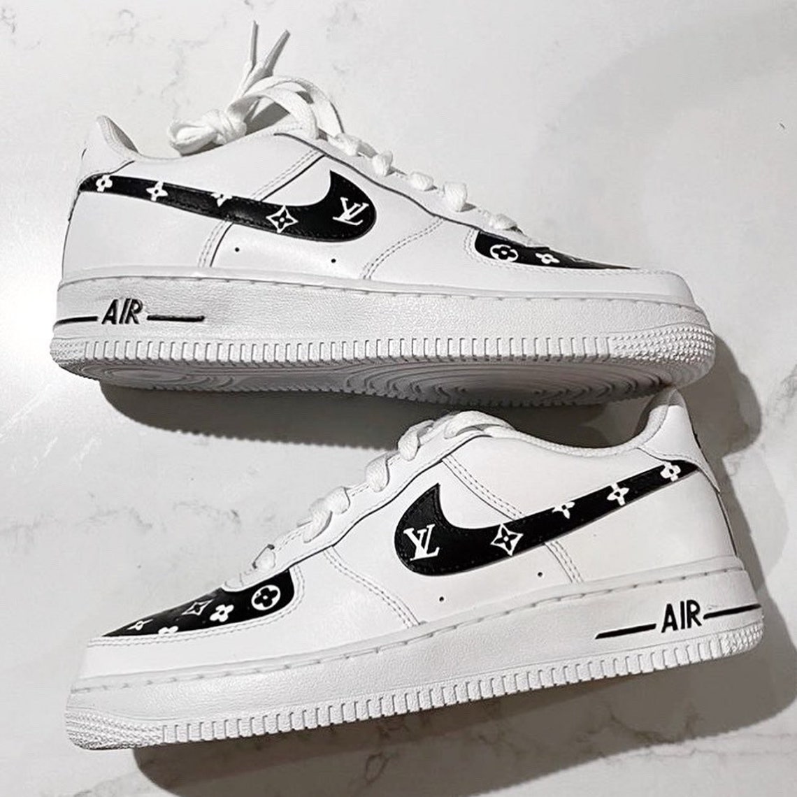 louis vuitton air force 1 blue