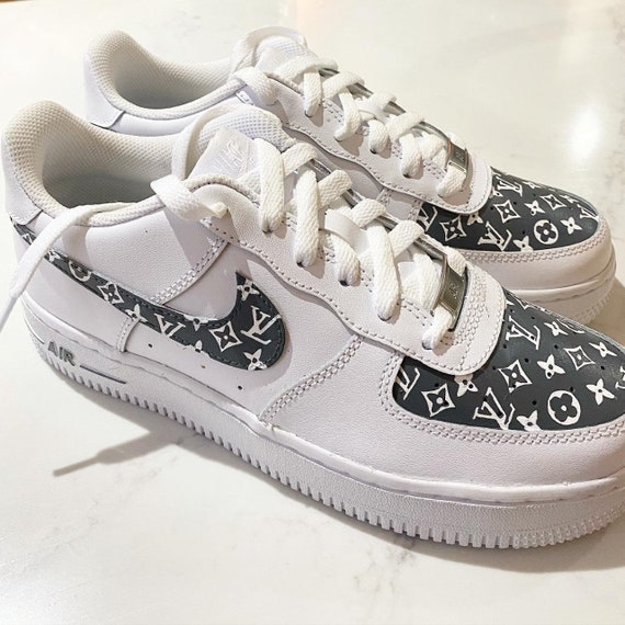 Nike Air Force 1's Louis Vuitton JUNIOR | Etsy