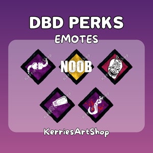 DBD Emotes | Dead by Daylight Twitch Emotes | Funny Emotes | dbd dc Emote | Disconnect Emote | Troll Emote | Noob Emote | Salty Emote
