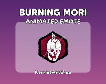 DBD Animated Memento Mori Emote | Ebony Mori Emote | Dead by Daylight Mori Burning | DBD Offering | Burning Offering | Fire Horror Emote